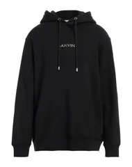 ランバン メンズ アウター パーカー・スウェット LANVIN Black ブラックのサムネイル