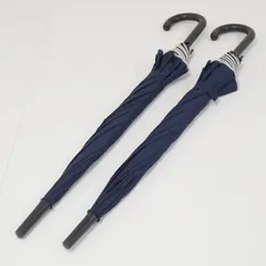 【2本セット】傘 Tokyo Disney RESORT 東京ディズニーリゾート USED美品 ブルー ネイビー ジャンプ式 60cm 男女兼用 キッズ 子供 J02のサムネイル