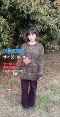 DOCKERS ドッカーズ ニット/セーター XL/XG カーキ ウール・ニット その他総柄 ミドル丈 長袖 クルーネック(丸首) メンズのサムネイル