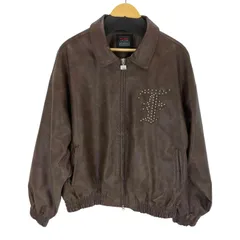 フブ FUBU FAUX LEATHER STUDS PATCH JACKET メンズ  Lのサムネイル