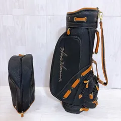 HONMA ホンマ 本間 キャディバッグ ゴルフバッグ 高級 本革 5分割 G-0440のサムネイル