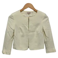 TOCCA(トッカ) ジャケット サイズ0 XS レディース美品  - 白 七分袖/春/秋のサムネイル