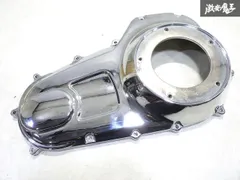 【キレイ！！即発送】ハーレーダビッドソン純正 FLHXストリートグライド 1580 クローム メッキ プライマリーカバー エンジンカバー TC96のサムネイル