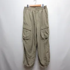 アーバンリサーチ ドアーズ URBAN RESEARCH DOORS FORK&SPOON ナイロン カーゴ パンツ 5 ベージュ DF35-14V097 ウエストゴム フォーク＆スプーンのサムネイル