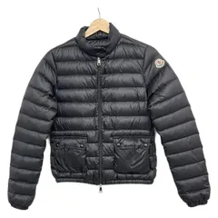 MONCLER(モンクレール) ダウンジャケット サイズ0 XS レディース LANS(ランス) 黒 長袖/ジップアップ/秋/冬のサムネイル