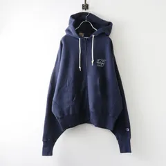 ジャーナルスタンダード別注 CHAMPION*JOURNAL STANDARD by HOLIDAY ZIP HOODIE フーディ ｜ネイビー 【2400015045085】のサムネイル