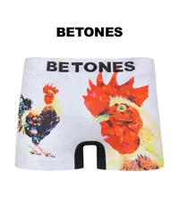 新品 未使用 BETONES ビトーンズ 下着 Fujiyoshi Brother's メンズ ボクサーパンツ 519186【メール便】 ホワイトのサムネイル