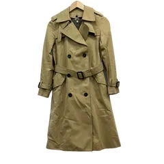 DRESSTERIOR(ドレステリア) トレンチコート サイズ36 S レディース美品  - ベージュ 長袖/インナー取り外し可/冬のサムネイル