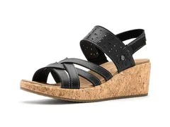 スケッチャーズ レディース シューズ ヒール SKECHERS Arch Fit Beverlee 20 Natural Era Black ブラックのサムネイル