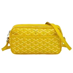 本物 ゴヤール GOYARD カップヴェール PM ショルダーバッグ ポシェット PVC イエロー Cap Vert バッグ 中古・のサムネイル