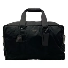 PRADA(プラダ) ボストンバッグ - 黒 本体ロックなし レザーのサムネイル