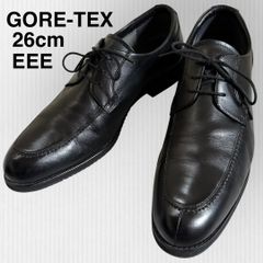 アシックス】ランウォーク ビジネスシューズ 26cm 3E ゴアテックス 黒