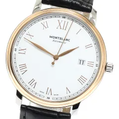モンブラン MONTBLANC 7371/114336 トラディション デイト 自動巻き メンズ 良品 _968181のサムネイル