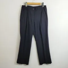 KENZO GOLF ケンゾー ゴルフ テーパード パンツ タック ウエスト サイド ゴム ストレッチ ポリエステル スポーツ ブラック 69 G79のサムネイル
