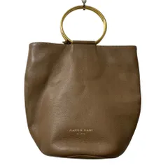 美品 MARCO MASI マルコマージ メタルハンドル 2WAY ショルダーバッグ ハンドバッグ ブラウン レディース 古着 中古 USEDのサムネイル