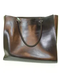 グレンロイヤル GLENROYAL  BRIDLE LEATHER BIG TOTE BAG ブライドルレザー ビッグ トートバッグ バッグ メンズバッグ トートバッグ ブラック 103B-250のサムネイル