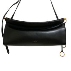 美品 ALAIA アライア LE CLICK ル クリック ハンドバッグ ワンショルダーバッグ AA1S01430CA332 ブラック レディース 古着 中古 USED