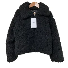 未使用 UGG アグ Maeve Sherpa Jacket ブルゾン 1120636 サイズXS ブラック レディース 古着 中古 USEDのサムネイル