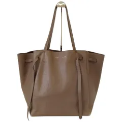 CELINE セリーヌ フィービー期 カバファントム スモール トートバッグ GU3106 グレージュ  レディース 古着 中古 USEDのサムネイル