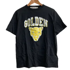 美品 GOLDEN GOOSE  ゴールデングース ロゴプリント 半袖 Tシャツ ブラック レディース 古着 中古 USEDのサムネイル
