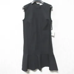 未使用 RED VALENTINO レッドヴァレンティノ バックリボン ノースリーブワンピース VR0VAAF00VL サイズ38 ブラック レディース 古着 中古 USEDのサムネイル