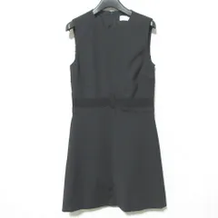 未使用 RED VALENTINO レッドヴァレンティノ ストレッチ ノースリーブワンピース UR3VAT450VM サイズ38 ブラック レディース 古着 中古 USEDのサムネイル