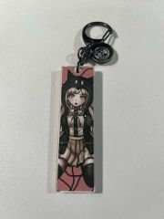ダンガンロンパ15周年記念展 七海千秋 キーホルダー 缶バッジ セット
