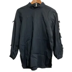 美品 BLENHEIM ブレンヘイム リボンスリーブブラウス サイズXS ブラック レディース 古着 中古 USEDのサムネイル
