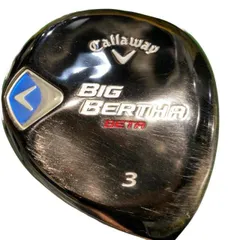 【中古】 キャロウェイ BIG BERTHA(2014) BETA 3W フェアウェイウッド FW AIR Speeder for BIG BERTHA(フェアウェイ) (フレックスR) メンズ 男性用 右利き 右用 Cランク ゴルフクラブのサムネイル
