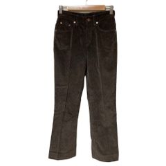 美品 Brunello Cucinelli ブルネロクチネリ モニーレ付き コーデュロイパンツ 38 ブラウン レディース 古着 中古 USED