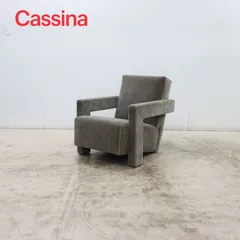 展示新同品 Cassina カッシーナ 637 UTRECHT ユトレヒト 1Pソファ/アームチェア ヘーリット トーマス リートフェルト 90万のサムネイル