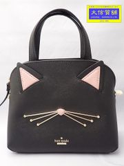 美品⭐️kate spade 猫モチーフ ウォレットショルダーバッグ - メルカリ