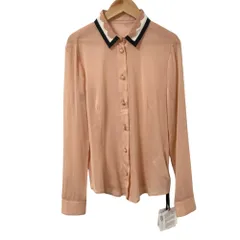 未使用 RED VALENTINO レッドヴァレンティノ ペチコート付き ロングスリーブ ルクシャツ ブラウス JRDA80970EU サイズ40 ピンク レディース 古着 中古 USEDのサムネイル