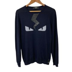 美品】Fendi/フェンディ ニット バッグバグズ モンスターアイ サイズ54