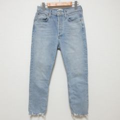 本日限定 yori Audreyテーパードデニム インディゴ 34 - メルカリ