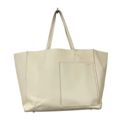 良品 Valextra ヴァレクストラ ソフト レザー トートバッグ アイボリー レディース 古着 中古 USEDのサムネイル