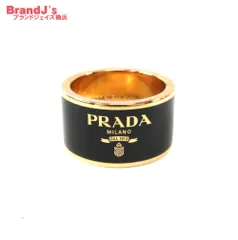 プラダ 現行モデル メタルリング ゴールド 1IA007_2BA6_F0J05  指輪 PRADA  /34855のサムネイル