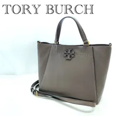 TORY BURCH トリーバーチ マックグロー 2way トートバッグ ショルダー グレー レディース 鞄 _218のサムネイル