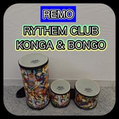 REMO RHYTHM CLUB ボンゴ 2セット - メルカリ