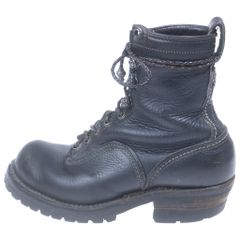 CHROME HEARTS (크롬 하트) × 웨스코 WESCO JOBMASTER 잡 마스터 가죽 블레이드 레이스 업 가죽 부츠