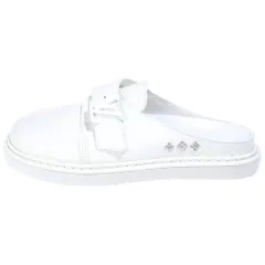 LOUIS VUITTON (ルイヴィトン) EASY MULE イージーミュール エンボス加工 モノグラム カーフレザー サンダル ホワイトのサムネイル