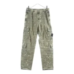 STONE ISLAND (ストーンアイランド) 20AW Dust Ghillie Laser Cargo Trousers ダストギリーレーザー カーゴトラウザーズパンツ スウェット カモフラ グレーのサムネイル