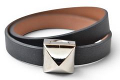 HERMES エルメス ドゥブルトゥール ブレスレット ブラック グレー 