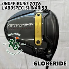 【中古】ドライバー グローブライド(ダイワ) ONOFF KURO 2026◆LABOSPEC SHINARI50◆10.5[7265]のサムネイル