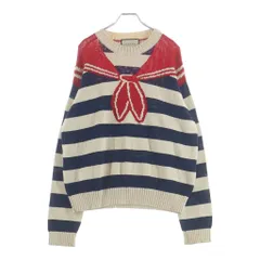 GUCCI (グッチ) コットン セーラーニット クルーネックセーター マルチ 461250のサムネイル