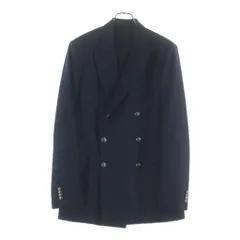 DIESEL BLACK GOLD (ディーゼルブラックゴールド) JAPPER エンブレムモチーフボタン ダブルブレスト テーラードジャケット ブレザー ネイビー 00SFHV BG3KYのサムネイル