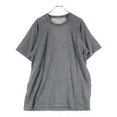 COMME des GARCONS HOMME (コムデギャルソンオム) 袖切替 レーヨン 半袖Tシャツ カットソー グレー HT-020190のサムネイル