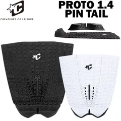 2026 クリエイチャー デッキパッド CREATURES PRPTO 1.4 PIN TAIL プロト ピン 3ピース サーフィン デッキパッチ トラクションのサムネイル