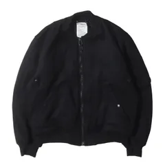 【新品】MINEDENIM マインデニム ジャケット ブラック 黒 サイズ:3 | 25AW メルトン ボンバージャケット (WOOL MELTON BOMBER JKT 2511-9001) | 日本製 | アウター ブルゾン 上着【メンズ】のサムネイル