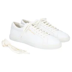 サンローランパリ SAINT LAURENT PARIS 紳士靴 メンズシューズ スニーカー 紐靴 ローカットレザースニーカー ロゴスニーカー ANDY SNEAKERS 6068330M500 9030 OPTIC WHITEのサムネイル